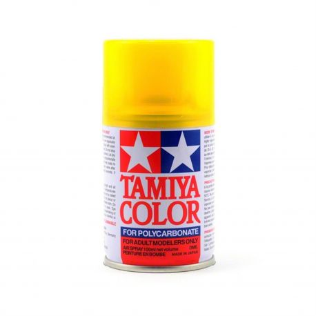 Tamiya Paint TAM86042 3 oz PS-42 Tamiya Polycarbonate Spray Translucent Paint, Yellow Tamiya Paint TAM86042 3 oz PS-42 Tamiya Polycarbonate Spray Translucent Paint, Yellow
