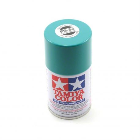 Tamiya Paint TAM86054 3 oz PS-54 Tamiya Polycarbonate Spray Cobalt Paint, Green Tamiya Paint TAM86054 3 oz PS-54 Tamiya Polycarbonate Spray Cobalt Paint, Green