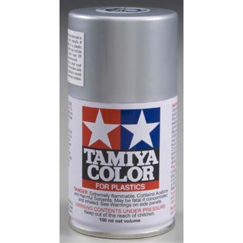 Tamiya Paint TAM85083 3 oz Lacquer Spray - Metallic Silver Tamiya Paint TAM85083 3 oz Lacquer Spray - Metallic Silver