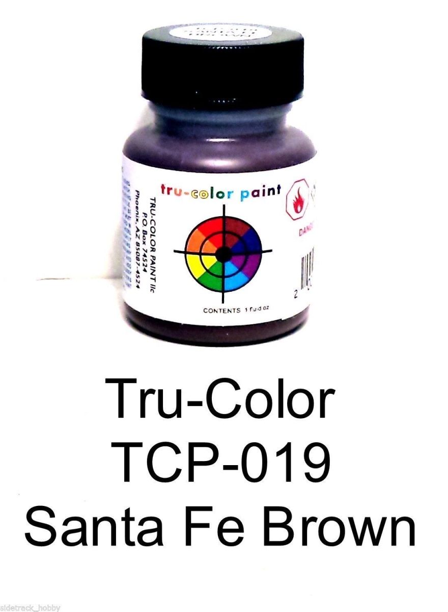 Tru-Color Paint TCP019 1 oz Santa Fe Paint Bottle, Brown Tru-Color Paint TCP019 1 oz Santa Fe Paint Bottle, Brown