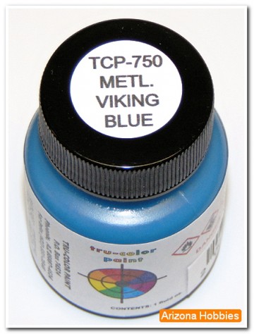 Tru-Color Paint TCP750 1 oz Tru-Color Paint - Metallic Viking Blue Tru-Color Paint TCP750 1 oz Tru-Color Paint - Metallic Viking Blue
