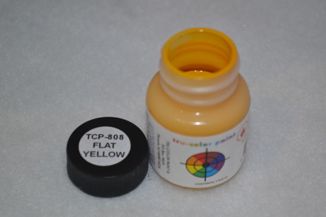 Tru-Color Paint TCP808 1 oz Tru-Color Paint - Flat Yellow Tru-Color Paint TCP808 1 oz Tru-Color Paint - Flat Yellow