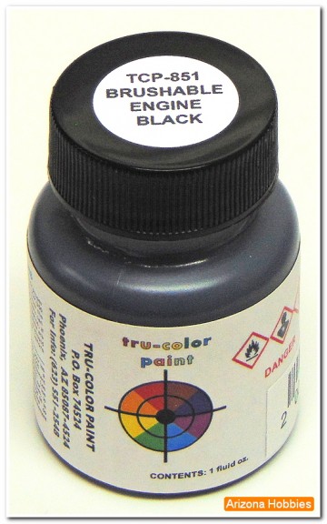 Tru-Color Paint TCP851 1 oz Tru-Color Paint - Flat Engine Black Tru-Color Paint TCP851 1 oz Tru-Color Paint - Flat Engine Black