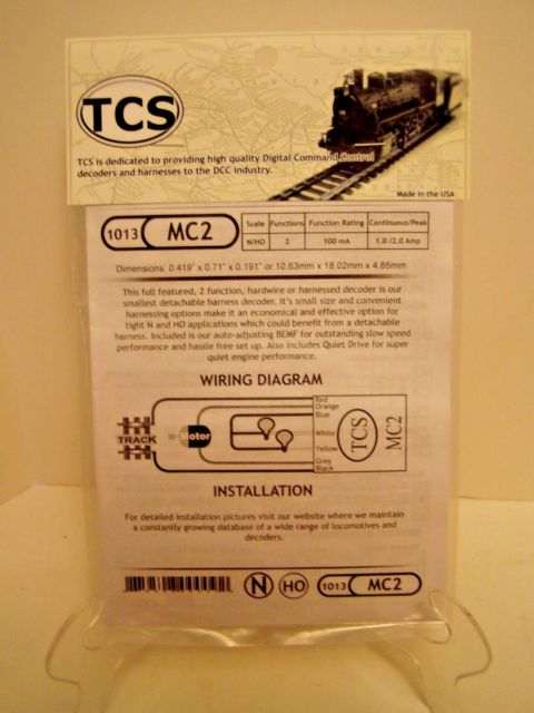 Tcs1013 Mc2 Two Function Micro Decoder