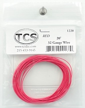 Tcs1220 20 Ft. 32 Gauge Red Wire