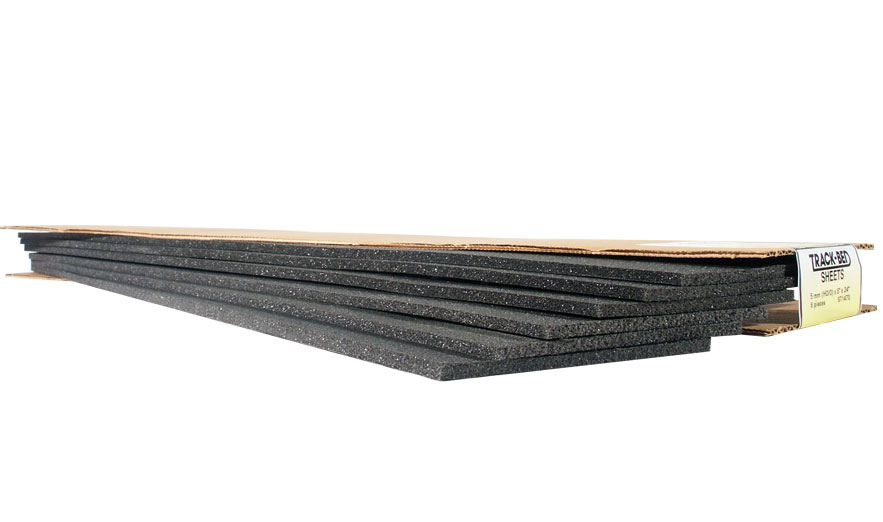 Woodland Scenics WOO1460 Track-Bed Sheets - Pack of 6
