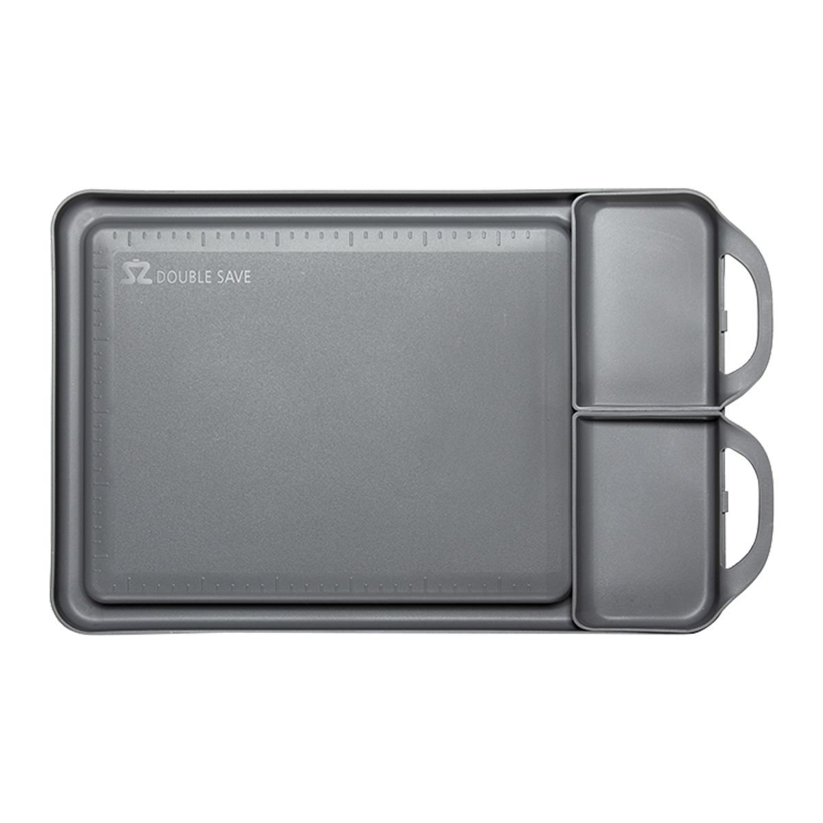 Jmg-b300s Non-slip Right Side Removable Compartments With Grooves & Serving Tray, Gray