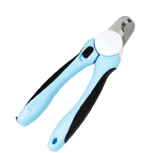 6.5 Inch Nail Clippers For Dogs & Cats With 1 Nail File, Blue