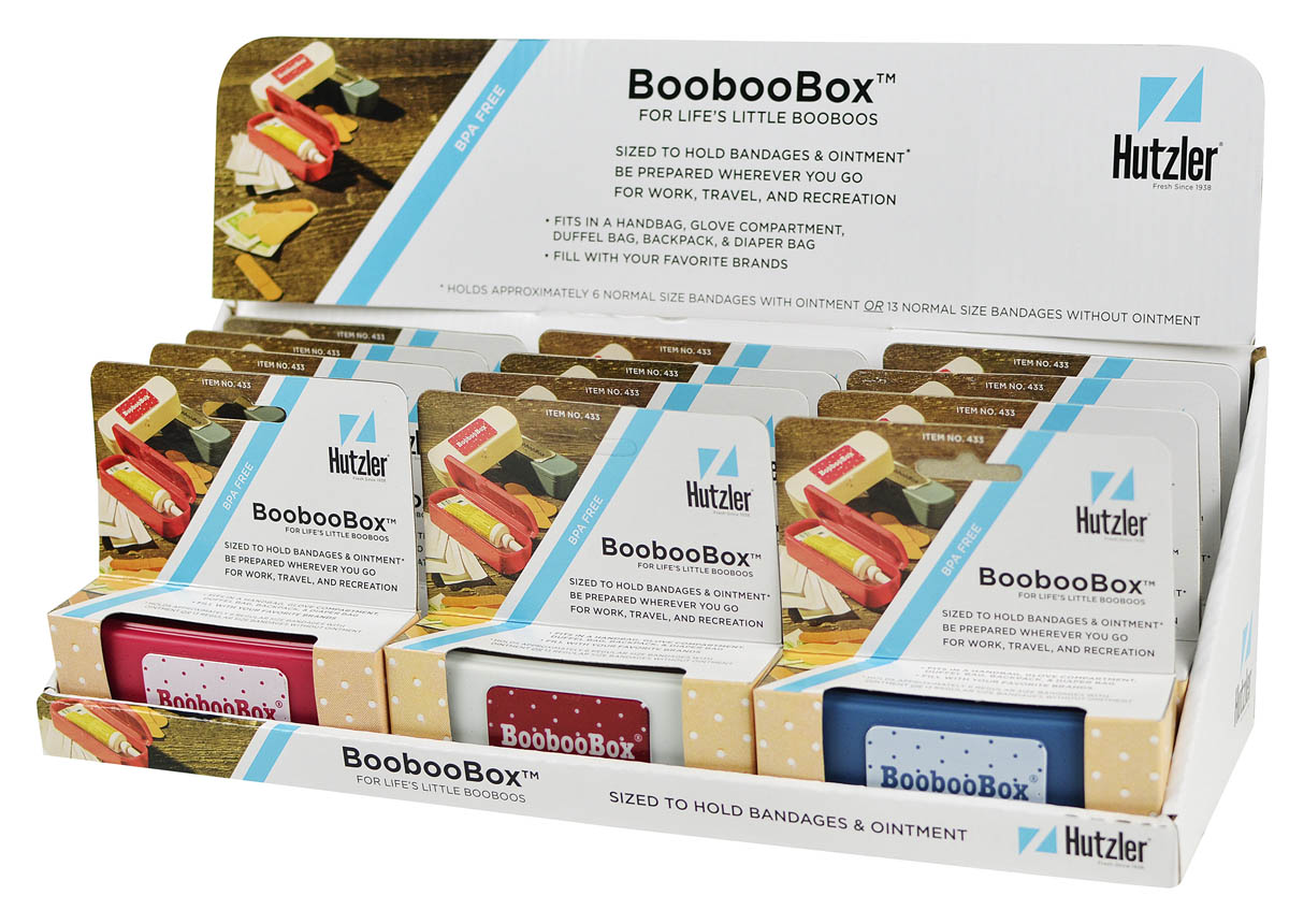 12-433 Booboobox Counter Display, Pack Of 12