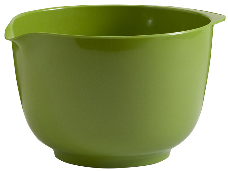 1.5 Litre Melamine Mixing Bowl - Green, Pack Of 6