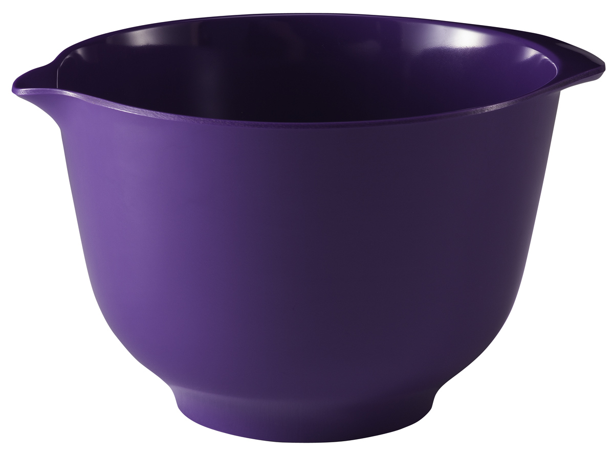 1.5 Litre Melamine Mixing Bowl - Violet, Pack Of 6