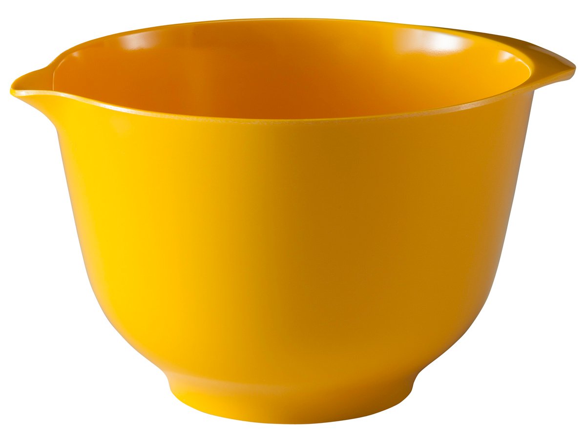 1.5 Litre Melamine Mixing Bowl - Yellow, Pack Of 6