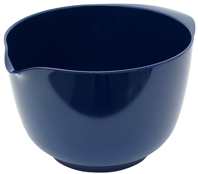 200cb 2 Litre Melamine Mixing Bowl - Cobalt Blue, Pack Of 6
