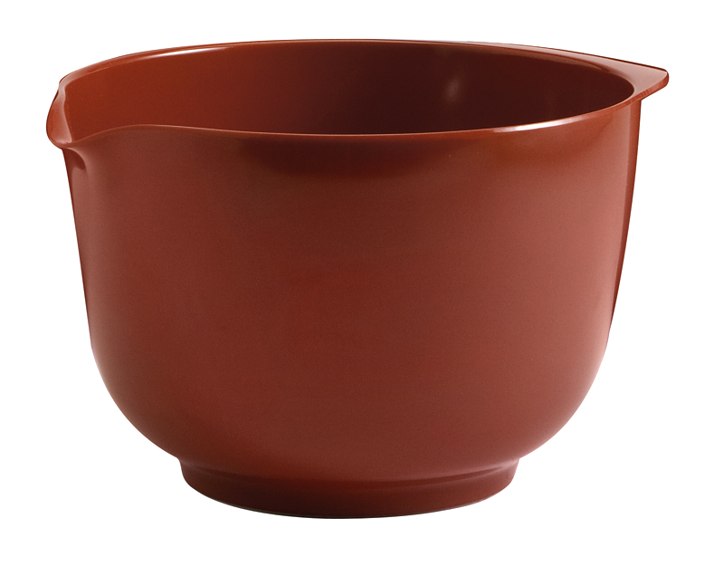 200rd 2 Litre Melamine Mixing Bowl - Red, Pack Of 6