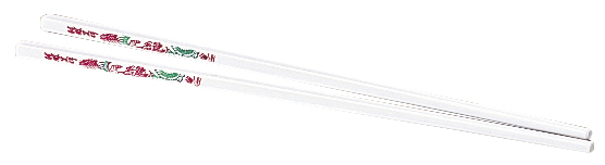 539bulk Wh Melamine Chopsticks - White, Pack Of 1000