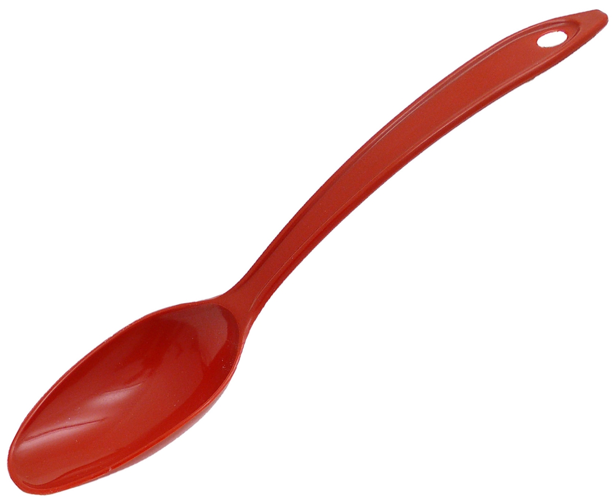 700bulk Rd 11 In. Nylon Serving Spoon - Red, Pack Of 350