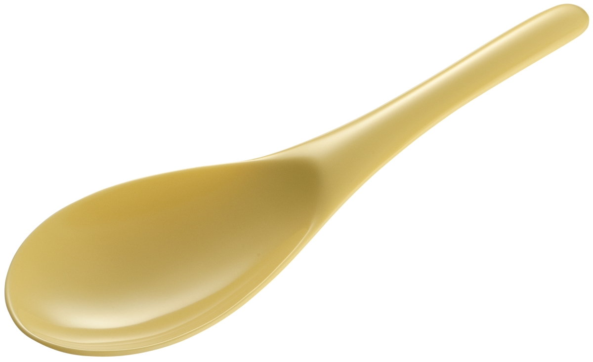 9513by 8.5 In. Melamine Rice & Wok Spoon - Butter Yellow, Pack Of 200