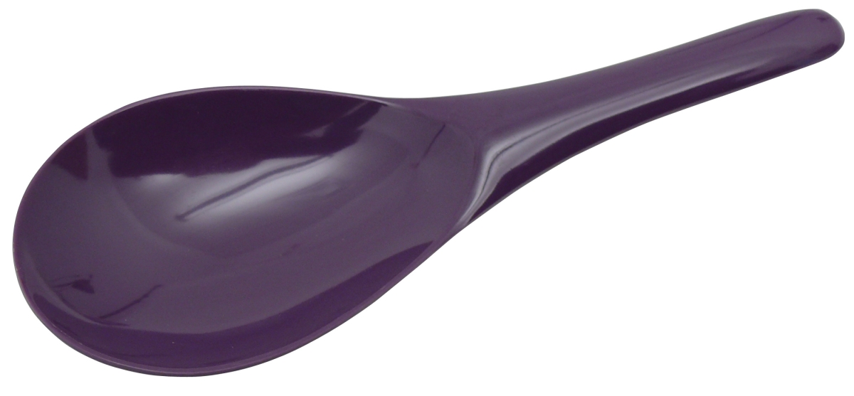 9513pu 8.5 In. Melamine Rice & Wok Spoon - Purple, Pack Of 200