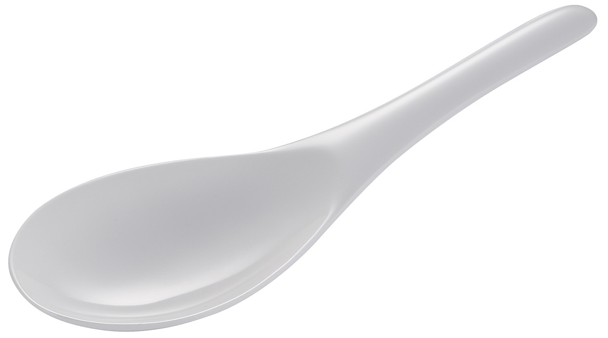 9513wh 8.5 In. Melamine Rice & Wok Spoon - White, Pack Of 200