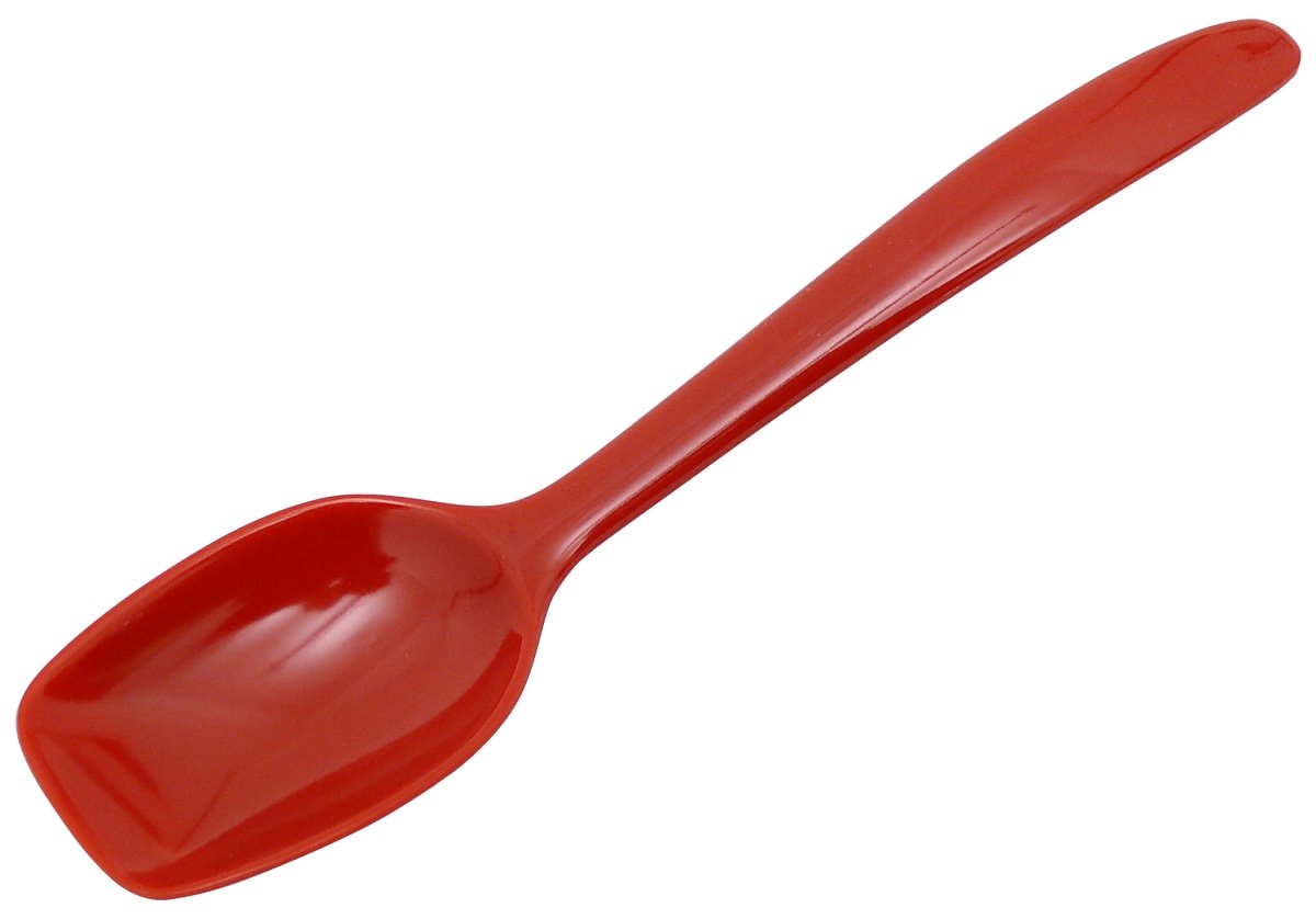 7.5 In. Melamine Mini Spoon - Red, Pack Of 200