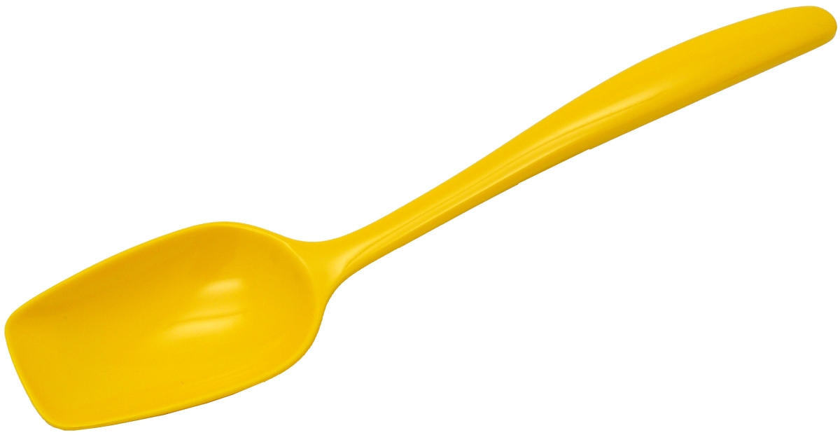 9518yl 10 In. Melamine Spoon - Yellow, Pack Of 200