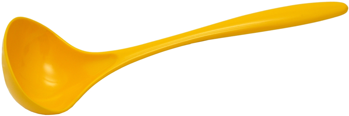 11.25 In. Melamine Soup Ladle - Yellow, Pack Of 200