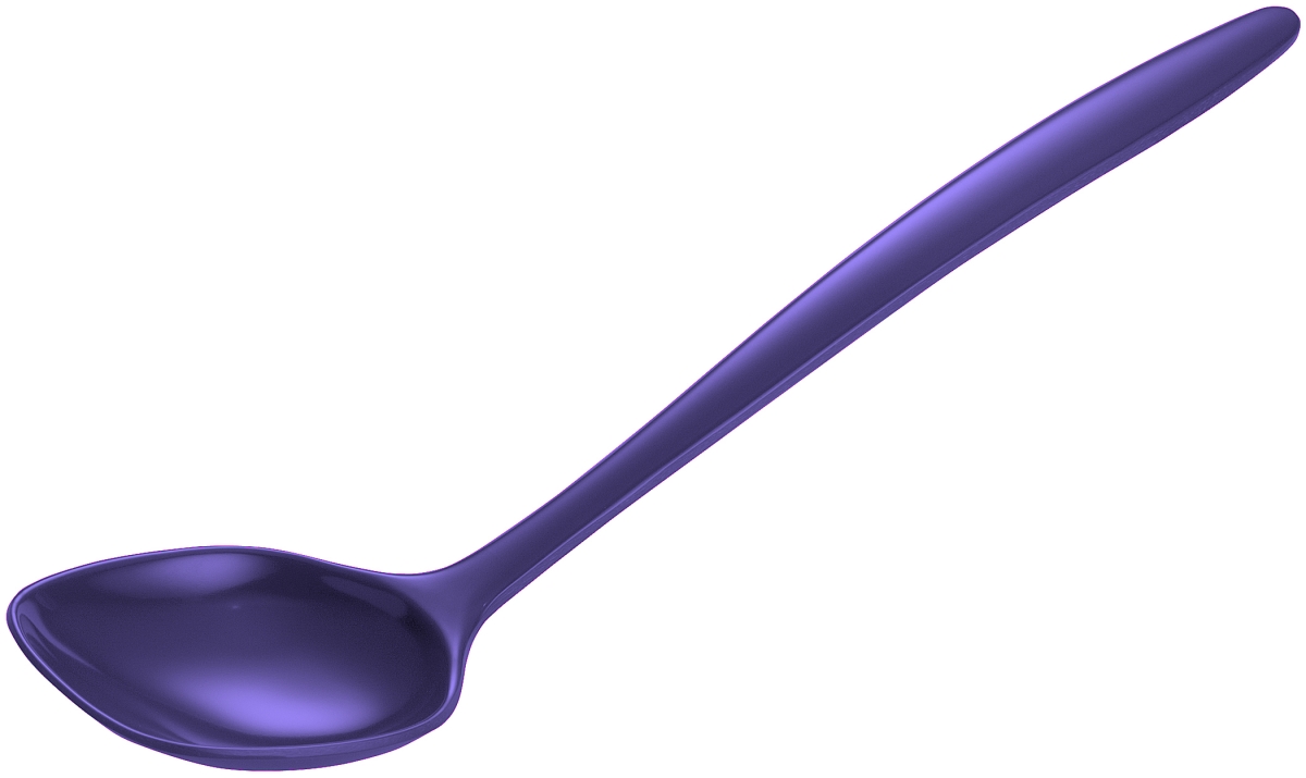12 In. Melamine Spoon - Violet, Pack Of 200