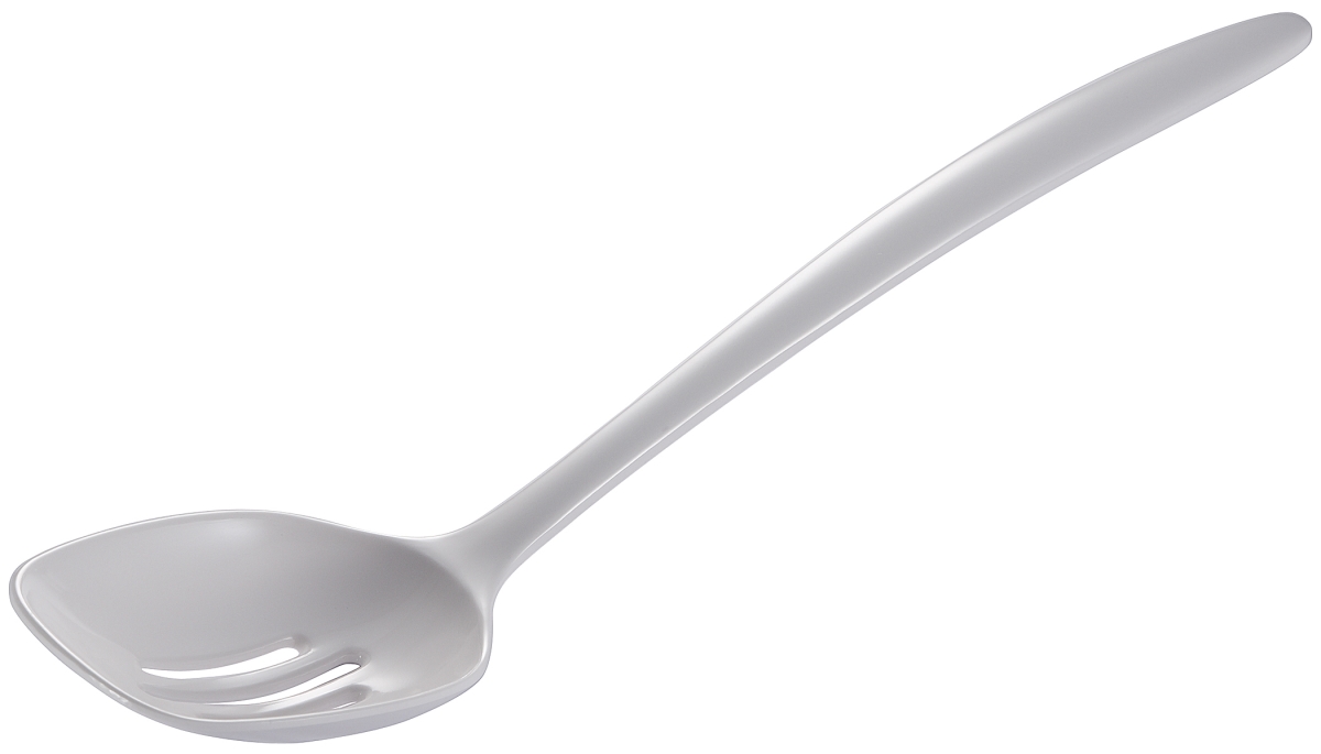 12 In. Melamine Slotted Spoon - White, Pack Of 200
