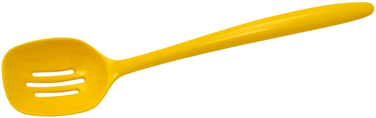 12 In. Melamine Slotted Spoon - Yellow, Pack Of 200