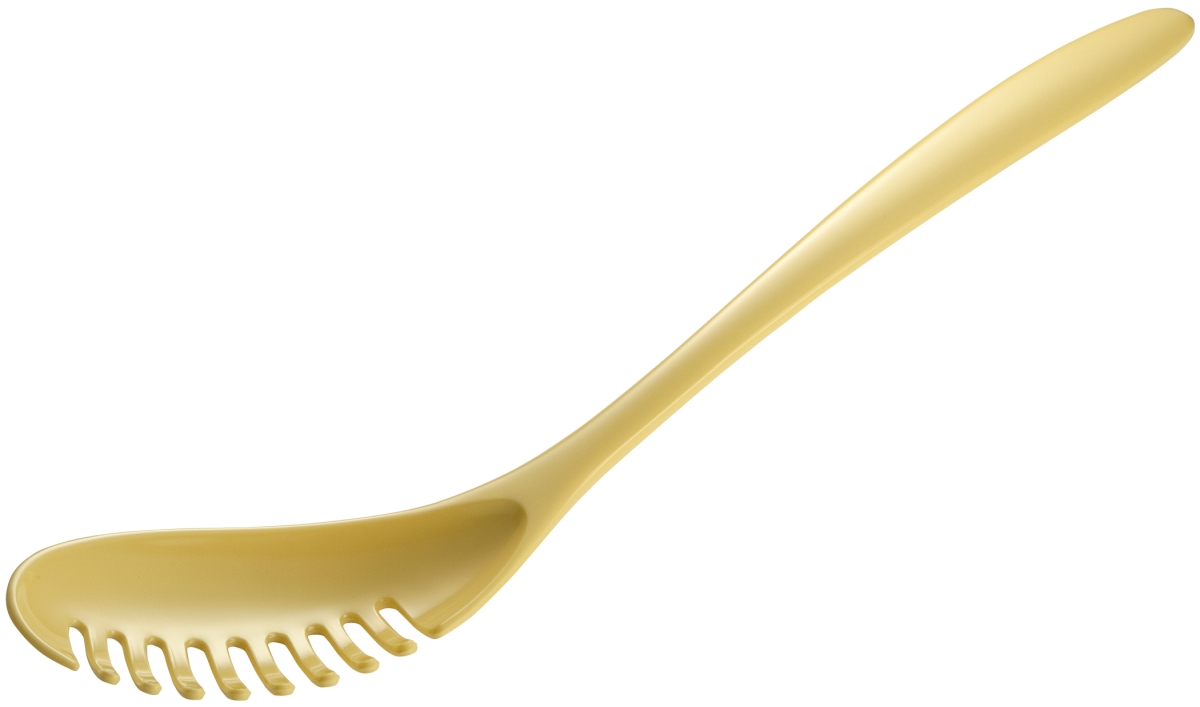 9534by 12.75 In. Melamine Pasta Spoon - Butter Yellow, Pack Of 200