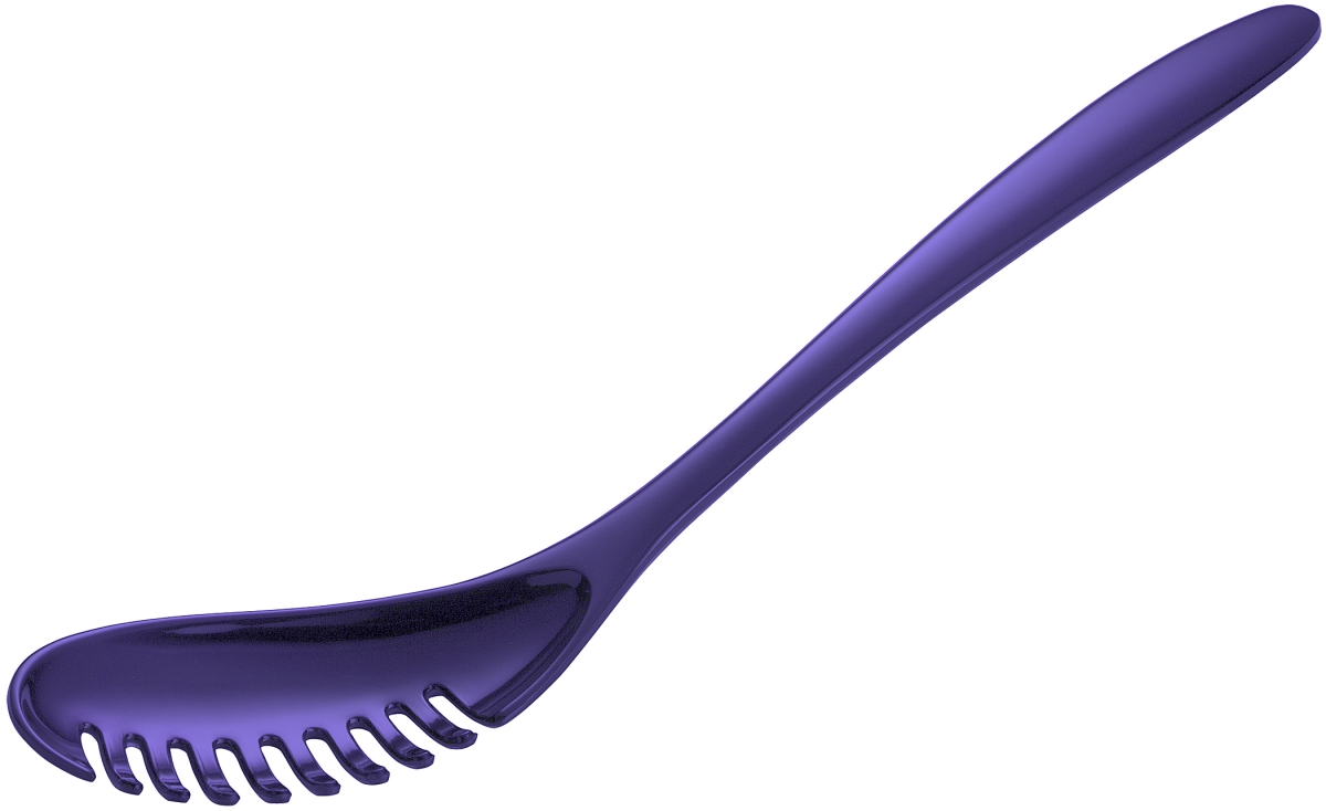 12.75 In. Melamine Pasta Spoon - Violet, Pack Of 200