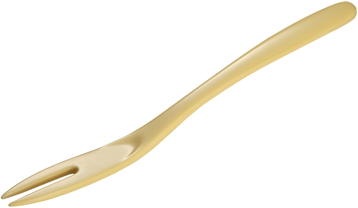 9560by 7.75 In. Melamine Mini Fork - Butter Yellow, Pack Of 200