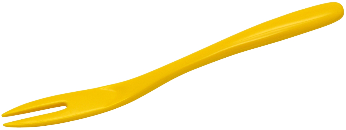 9560yl 7.75 In. Melamine Mini Fork - Yellow, Pack Of 200
