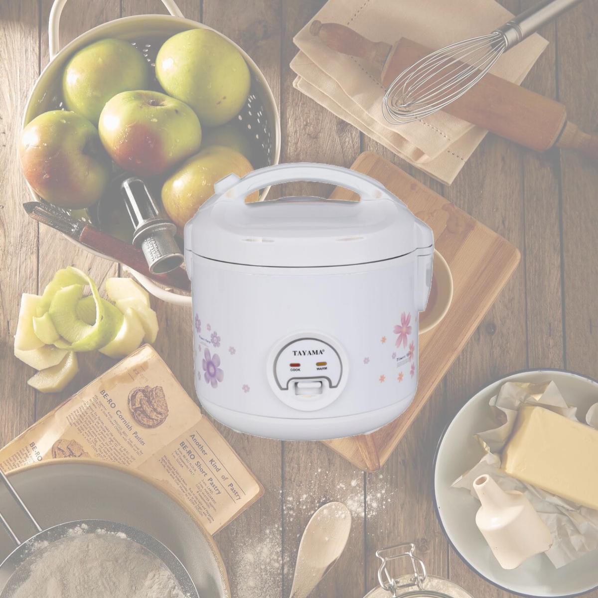 Picture of Tayama TRC-08  Automatic Rice Cooker &amp; Food Steamer 8 Cup