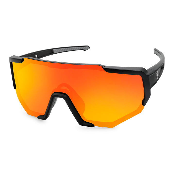 N-517-BPL600 Kanon Cycling & Running Sunglasses for Unisex - Red