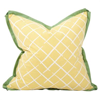 Howard Elliot 3-659 24 X 24 In. Madcap Cottage Cove End Daffodil Pillow, Yellow