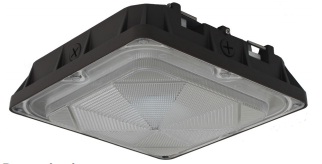 Howard Lighting Lsct45dmv Led Canopy Fixtures - Led Canopy Fixture, Small 100w Hid Replacement