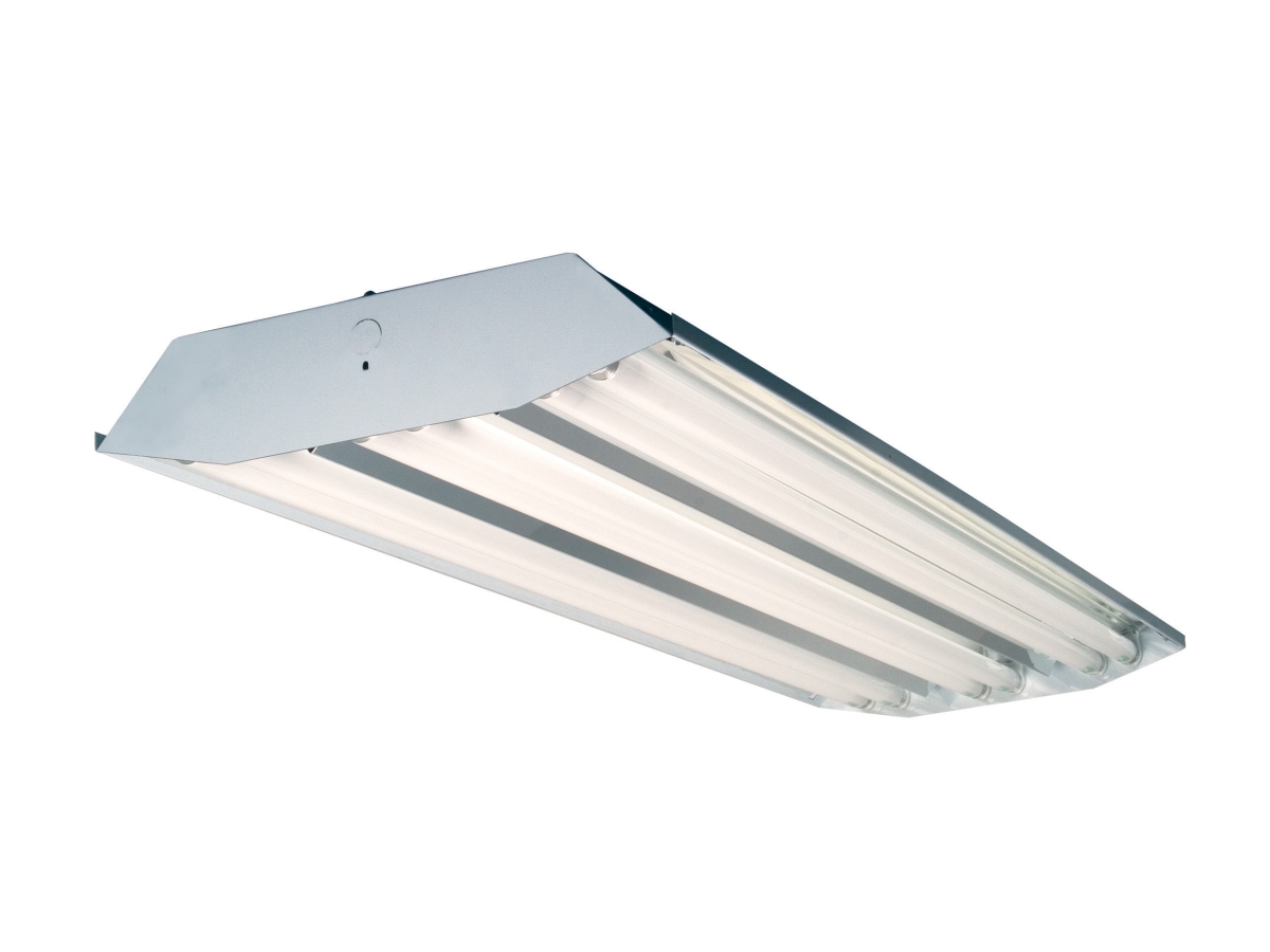 Howard Lighting Hfa3a6lt8 Hfa3 High Bay Fluorescent Housing With Standard Specular Reflector For Six Lamp T8