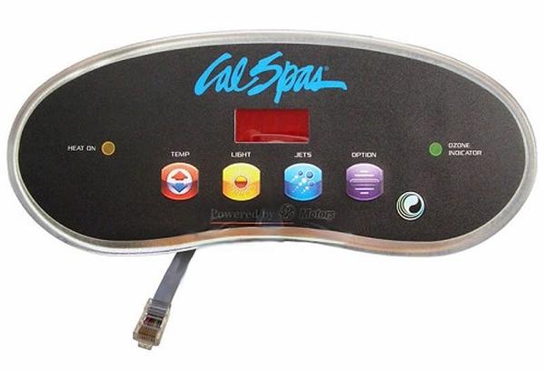 ELE09200778 Cal Spa 5900, 6000-6100 Topside Control Panel