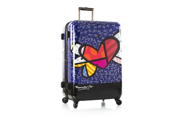 16049-6935-30 30 In. Britto Heart With Wings - Multi Color