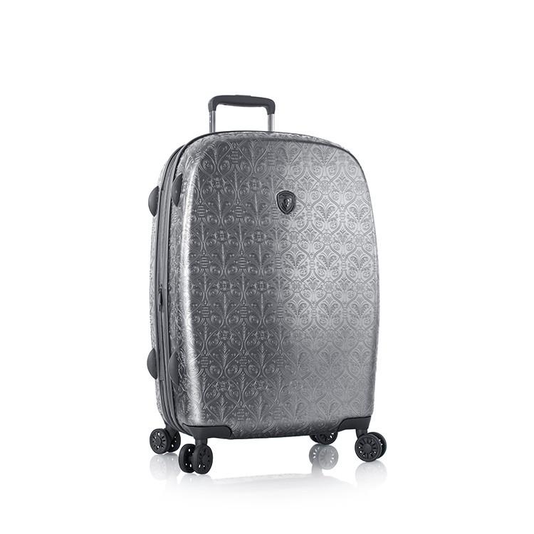 10094-0063-26 26 In. Motif Femme Spinner Luggage, Gunmetal