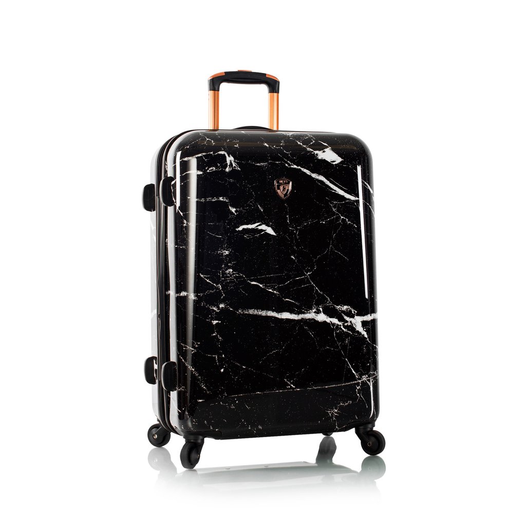 13086-3167-26 26 In. Marquina Fashion Spinner Luggage, Stone Print