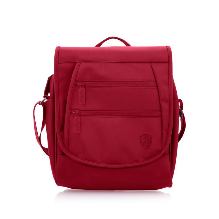 30102-0003-00 Hilite Crossbody Messenger, Red