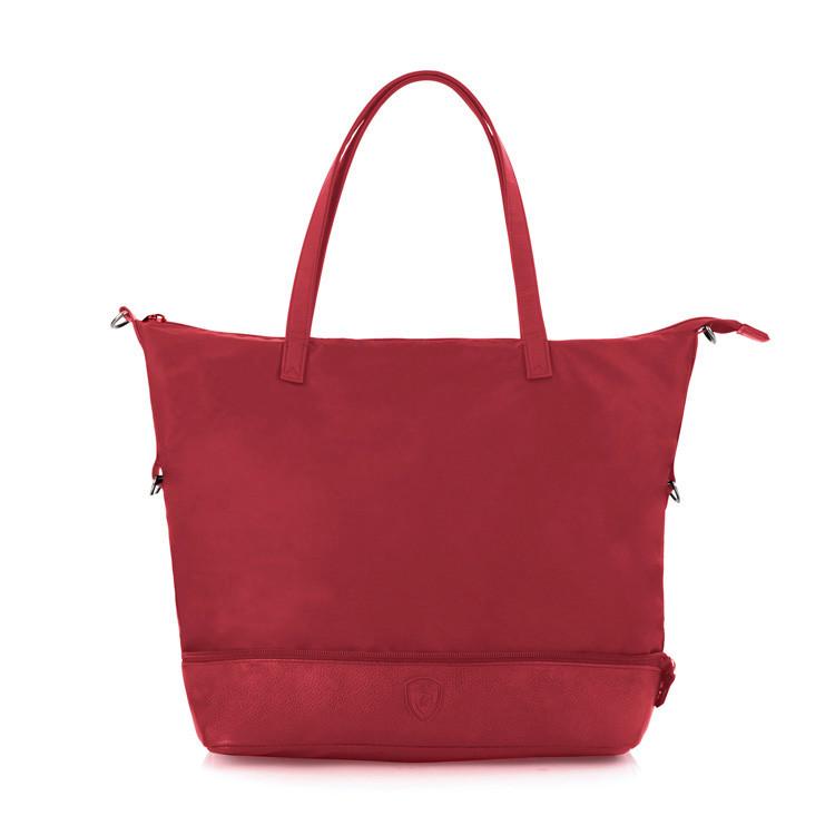 30104-1156-00 Hilite Zip Packway Tote Bag, Red & Red
