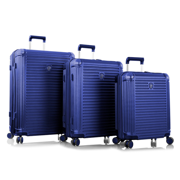 10108-0018-s3 Edge Suitcase, Cobalt Blue - 3 Piece