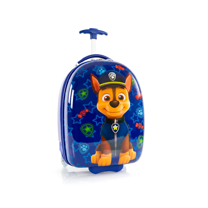 16247-6045-00 Nickelodeon Kids Luggage Case Round Shap - Paw Patrol, Blue
