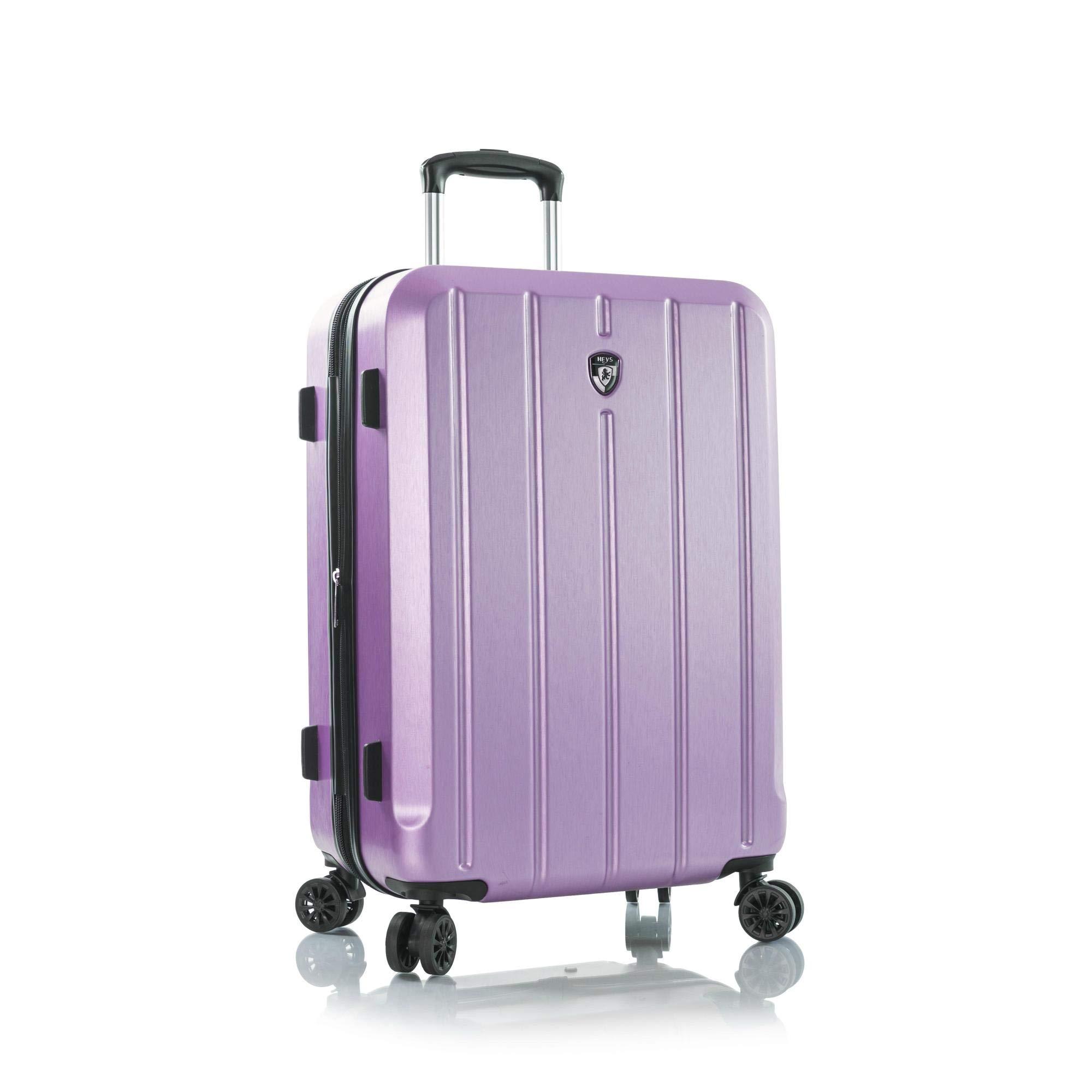 10122-0015-26 26 In. Para-lite Lilac Luggage, Rose Gold