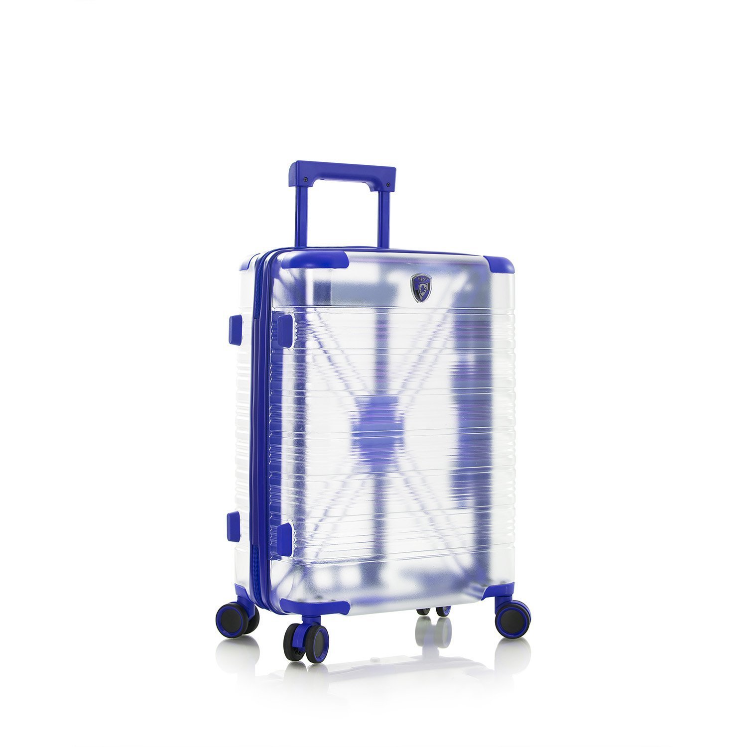10143-0004-21 21 In. X-ray Suitcase, Blue