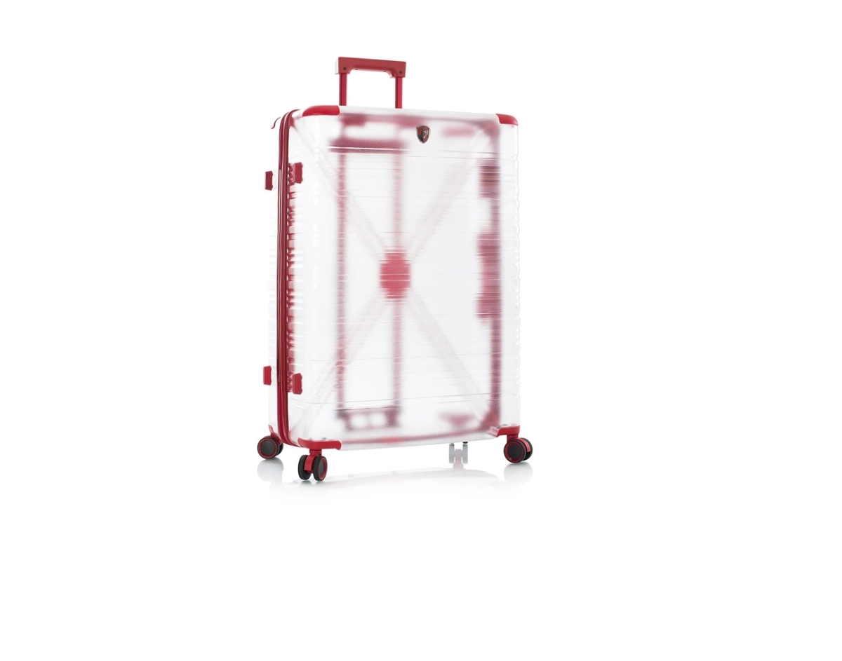10143-0003-30 30 In. X-ray Suitcase, Red