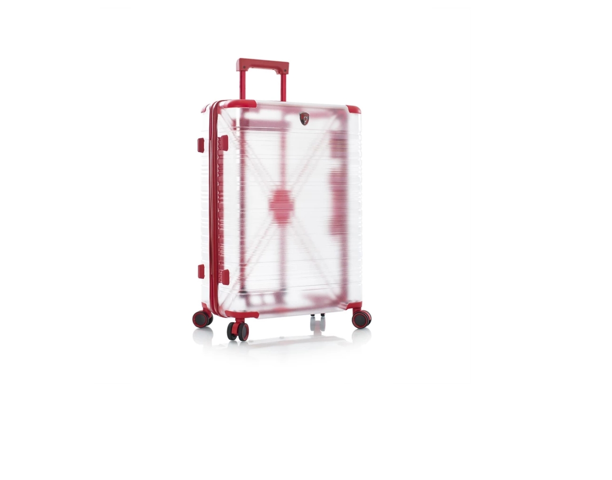 10143-0003-26 26 In. X-ray Suitcase, Red